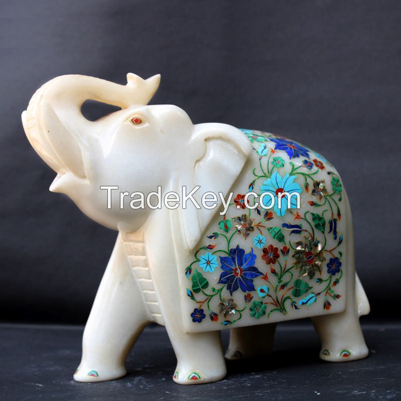 STONE OR MARBLE ELEPHANT