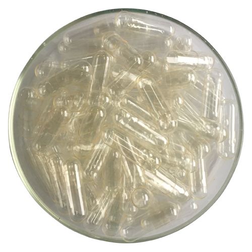 Clear Gelatin empty capsule