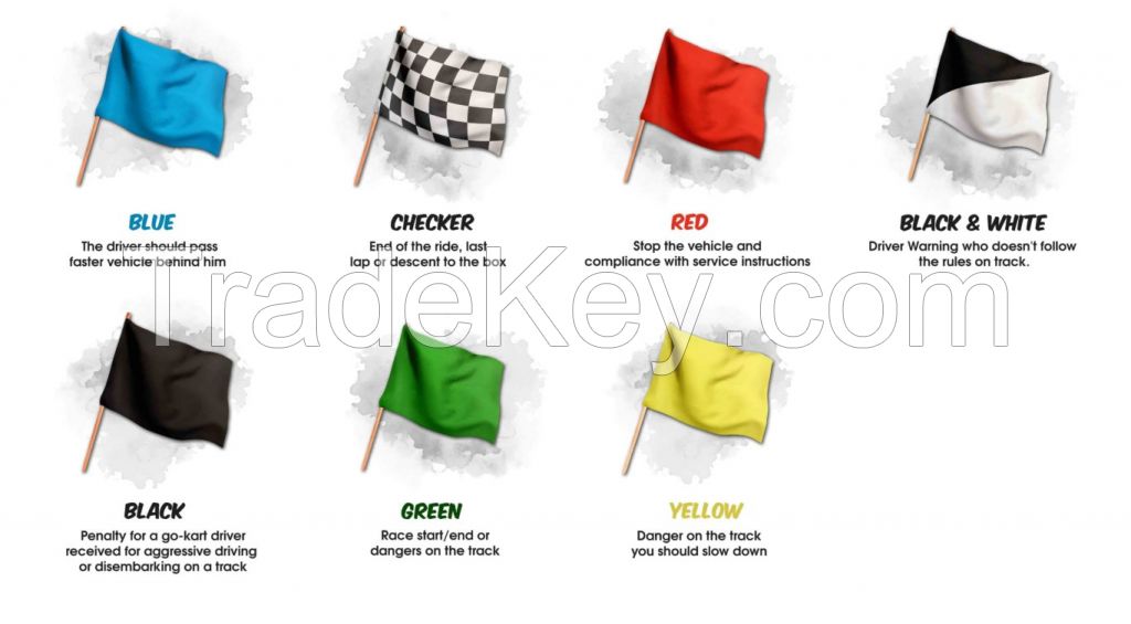 Racing Flag / Karting Flag  Chequered