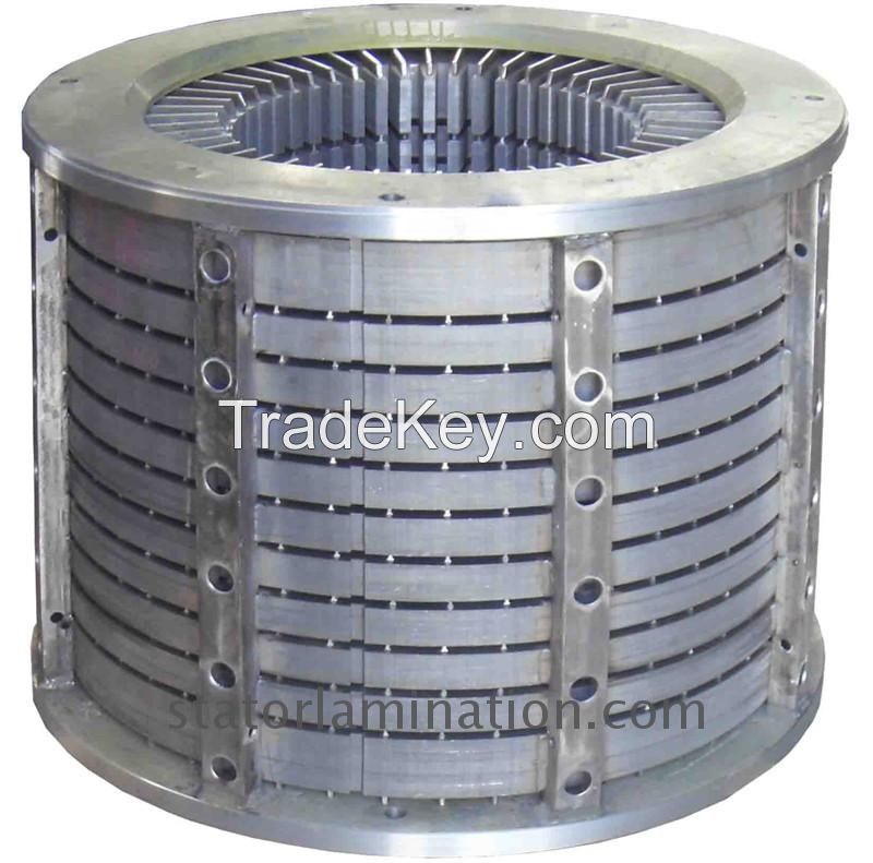 Motor generator parts stator rotor core stamping stacks