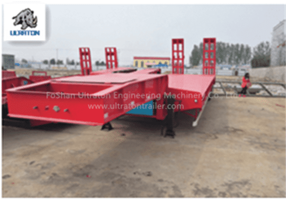 Low Bed Semi Trailer