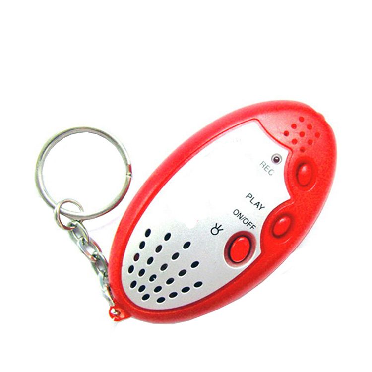 LED Voice Recorder Keychain