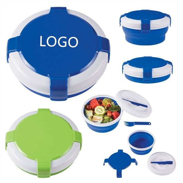 Silicone Collapsible Lunch Bowl Set