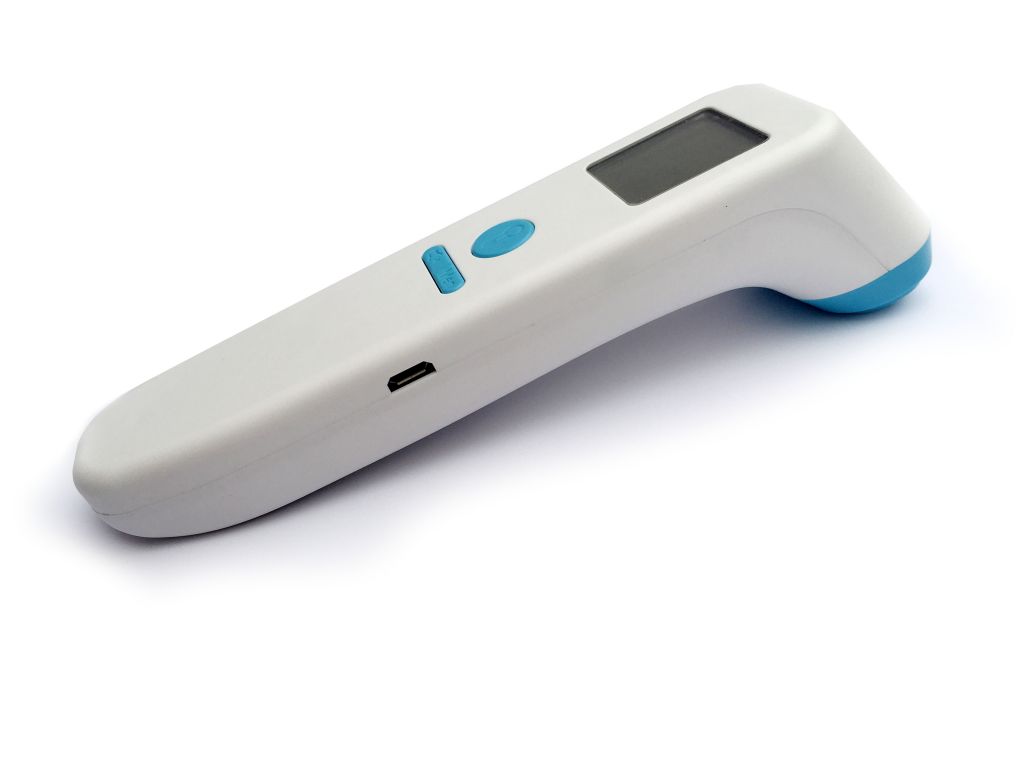 Hand held infrared electronic non-contact thermometer
