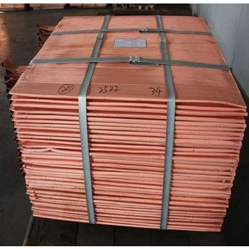 High grade 99.99% Electrolytic Copper Cathodes