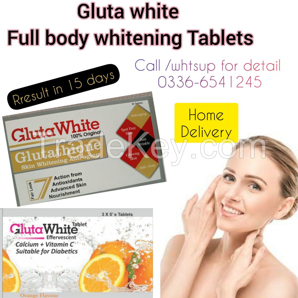 gluta white skin whitening course