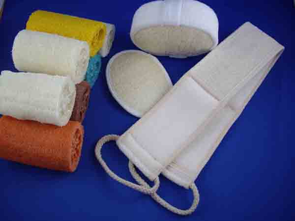 loofah bath products