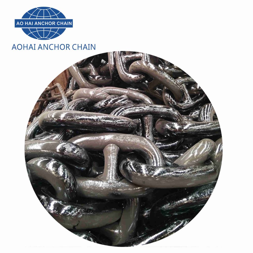 Diameter 76 MM Marine Stud Link Anchor Chain