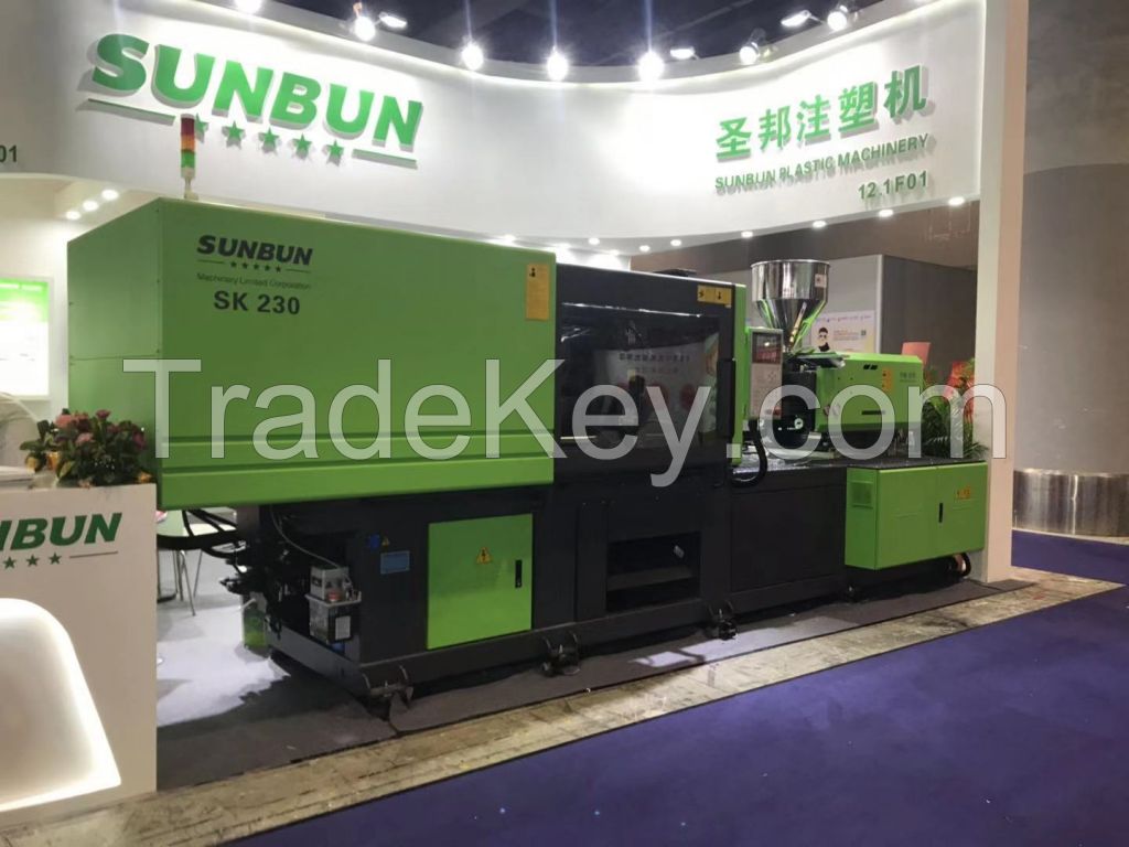China Sunbun SK230 high quality horizontal injection molding machine 