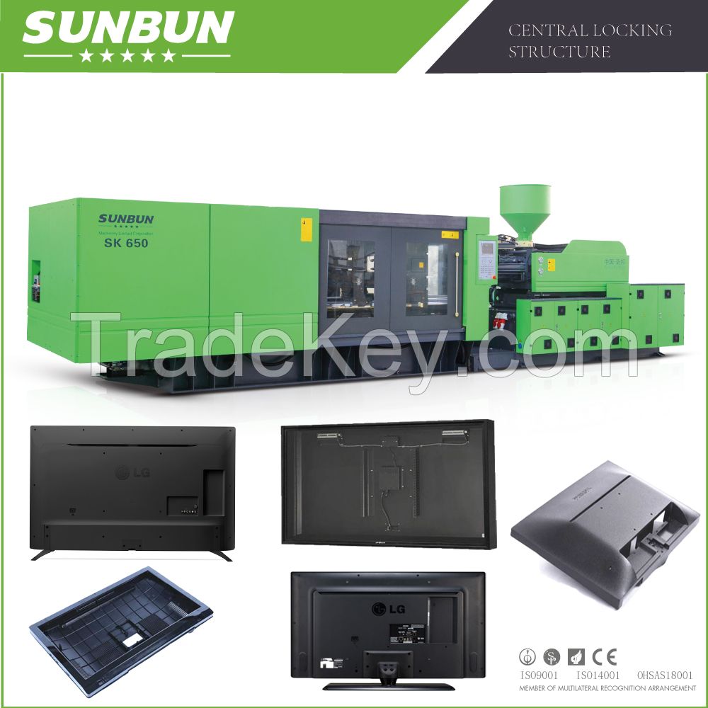 Sunbun 530T high speed hydraulic good quality china injection molding machine