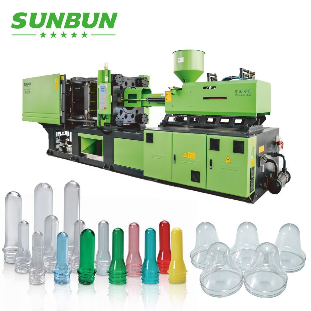 Sunbun 470T PET/PVE preform making injection molding machine