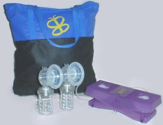 VersaPed Foot-Powered Breast Pump (with Massaging flanges)
