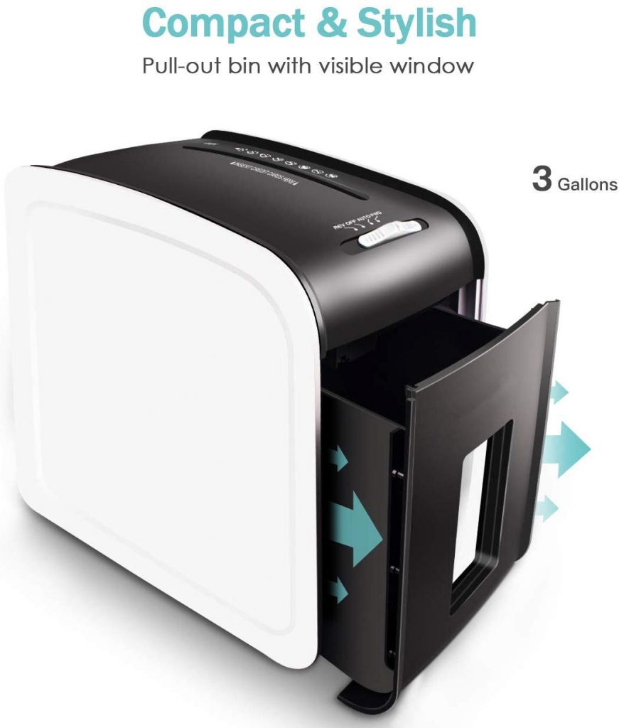 Elite Mini Cross Cut Paper Shredder