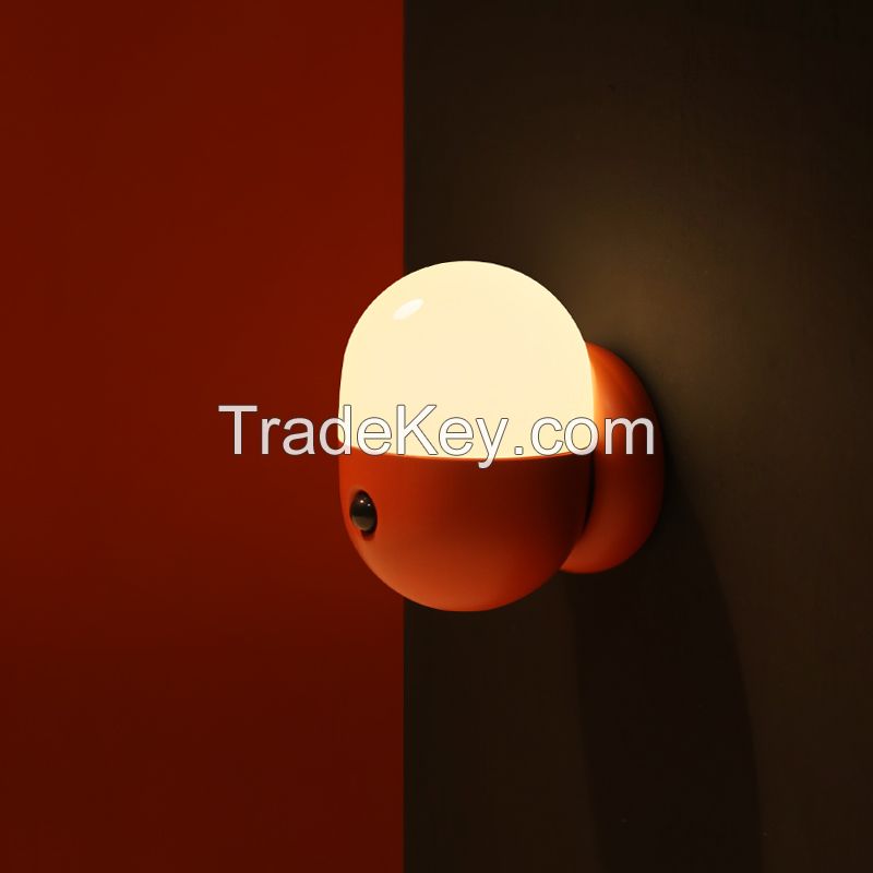 2019 new arrivals gifts hanging rotating led toilet sensor lighting led automatic motion activated under bed light night lamp