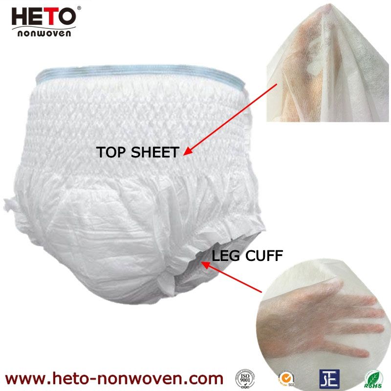 Pp Nonwoven Fabric Hygiene Non-woven For Sanitary Napkin