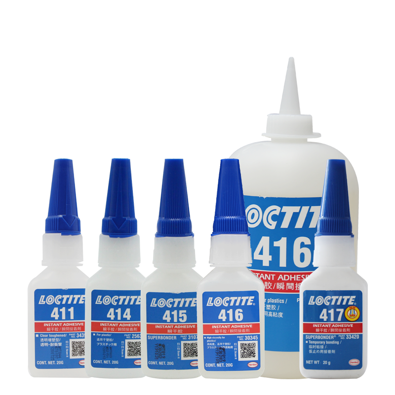 Loctite 401, Loctite 406, Adhesives