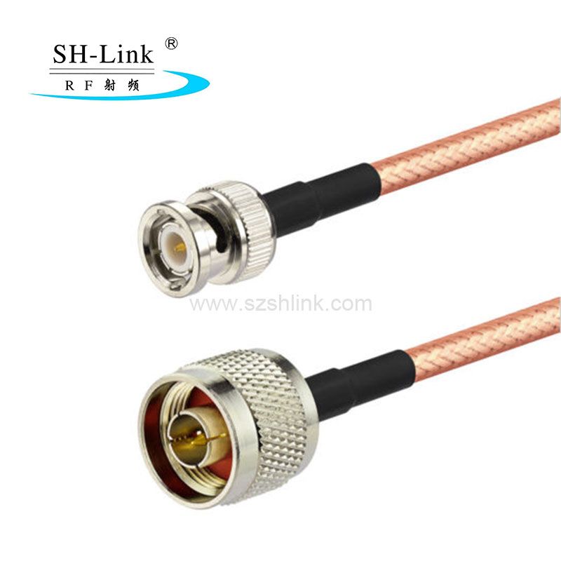 BNC male to N male connector RF Cable assembly