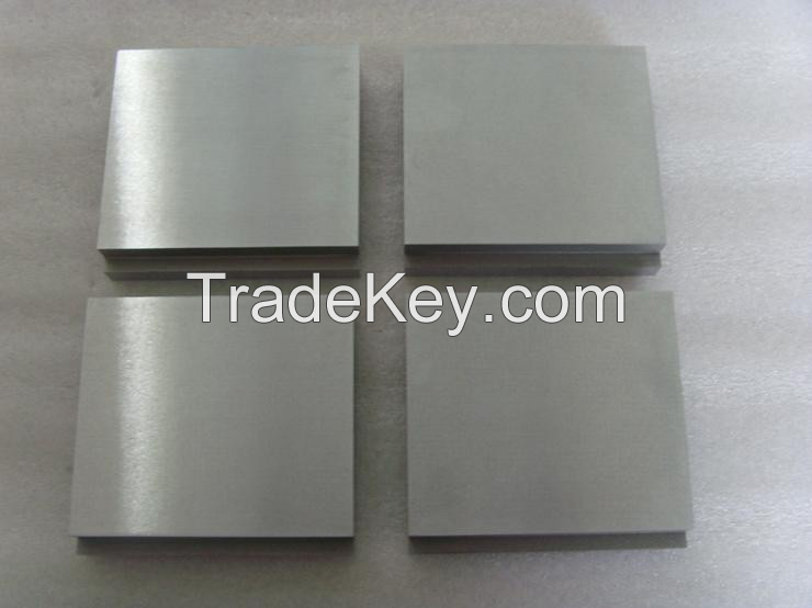 High Precision Tungsten Plate Sheet Foil Wolfram Plate Sheet Foil