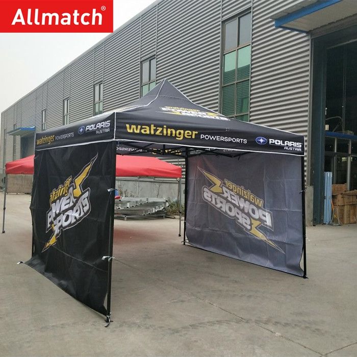 Logo printing custom tent trade show tent pop up canopy tent for event