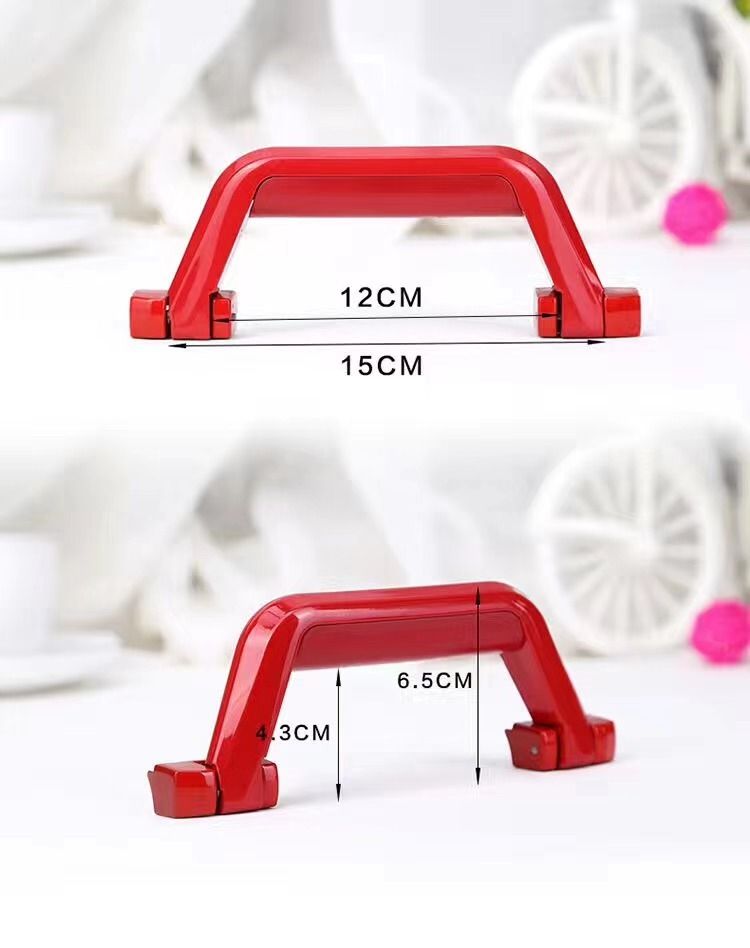 Durable colorful luggage plastic handle accessories
