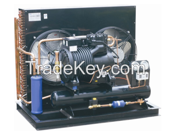 Semi-hermetic compressor condensing unit