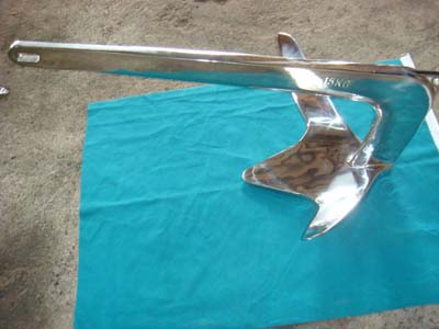 Stainless steel bruce anchor