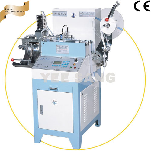 SW-828 - Numerical Control Ultrasonic Printed Label Cutting Machine