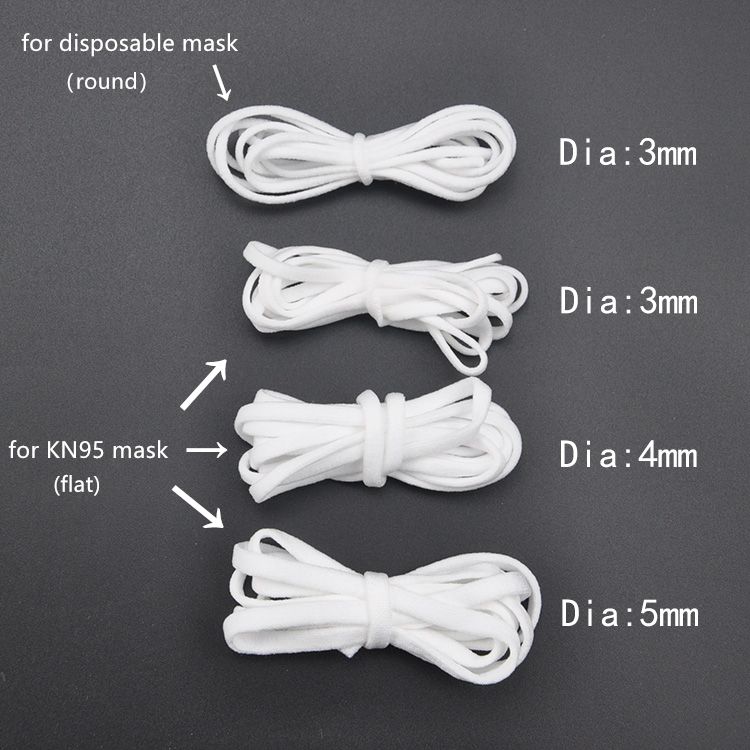 elastic cord earloop of disposbale masks