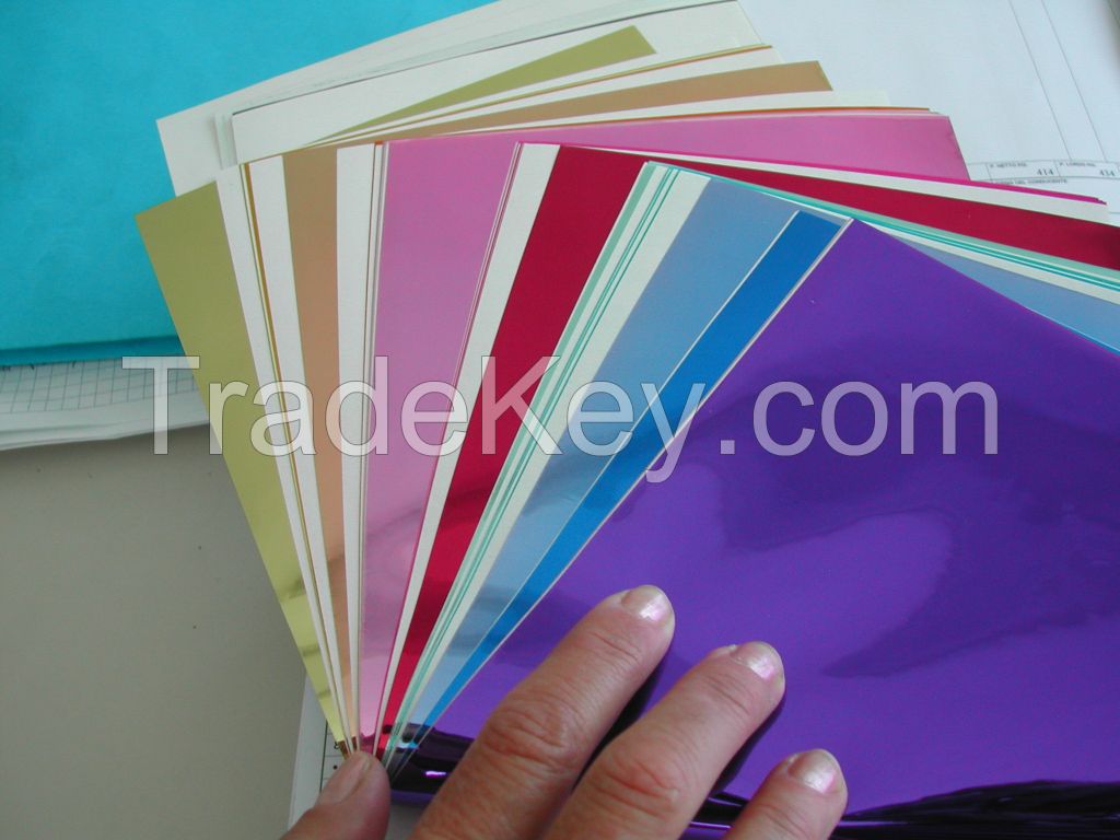 Color Coated Metallized Pet Film