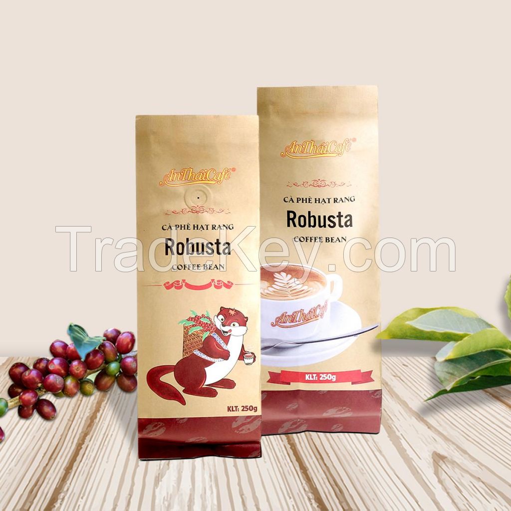 Robusta Roasted Coffee Bean of AN THAI GROUP , Manufacture and Wholesaler in bulk