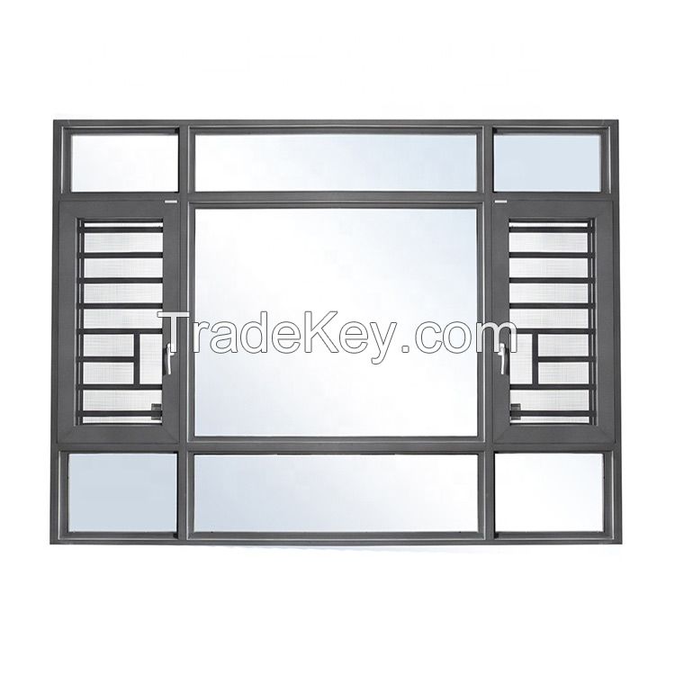 Aluminium double glazed casement window
