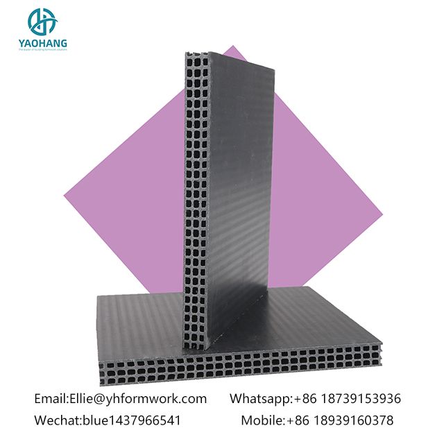 Construction PP Hollow Plastic Formwork