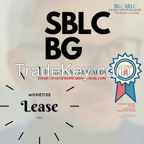 Genuine SBLC/BG Available For Lease, Purchase and Monetization