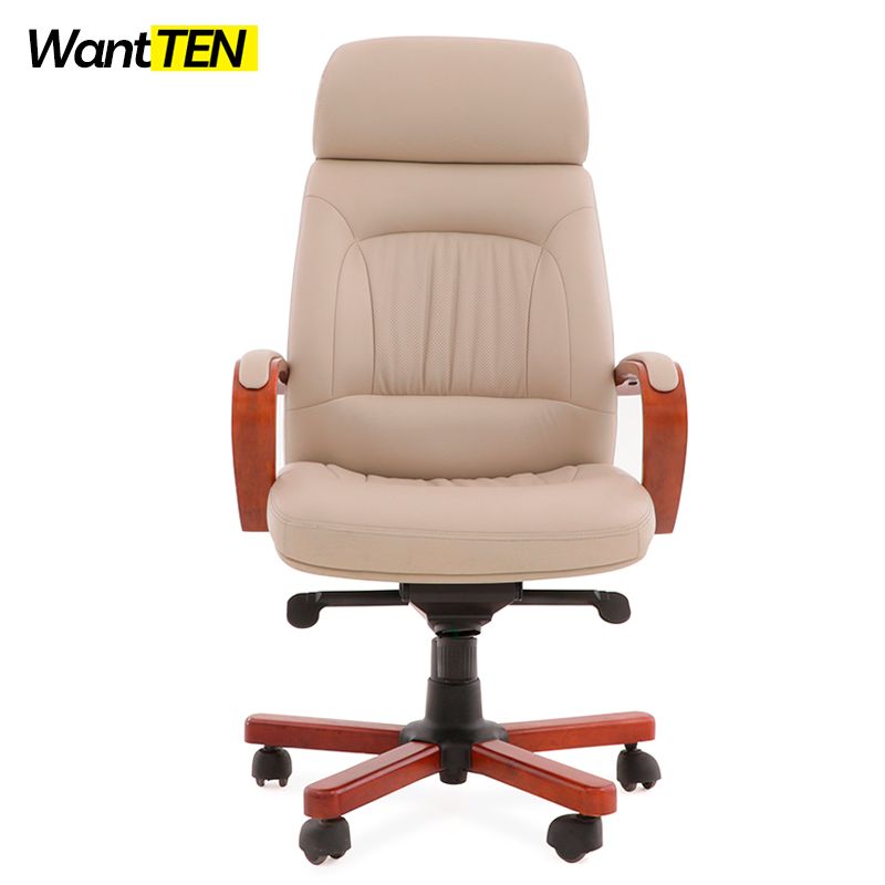 Big & Tall Thick Padding with Lumbar Support Dual Padding High-Back Bonded Leather Executive Office Chair