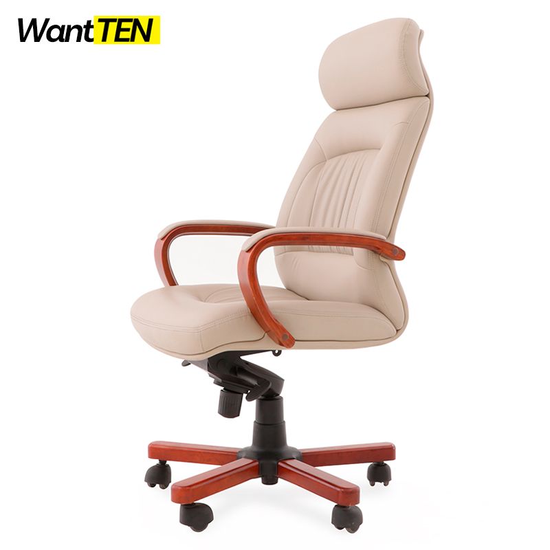 Big & Tall Thick Padding with Lumbar Support Dual Padding High-Back Bonded Leather Executive Office Chair
