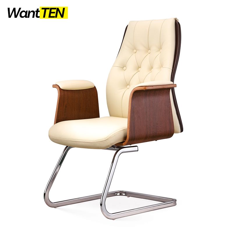 Leather Office Chair Executive High-back PU Manager Chair Office Merges Whole-body Support With An Authoritative Presence WN1491
