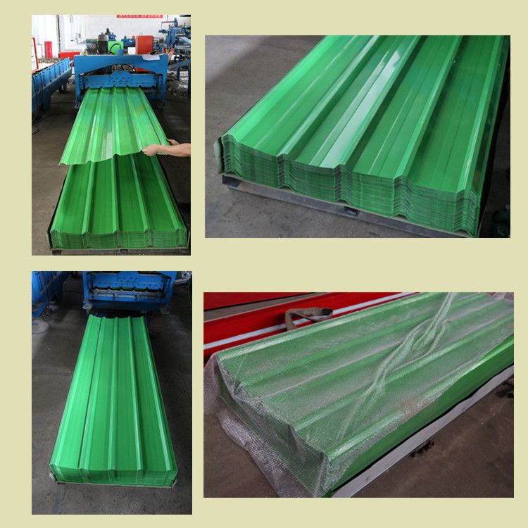Galvanized steel sheet roofing sheets roof tile made in China metal roof top plate
