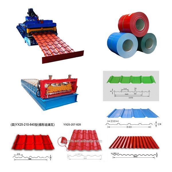 Made in China steel roofing sheet roof tile metal iron roof top