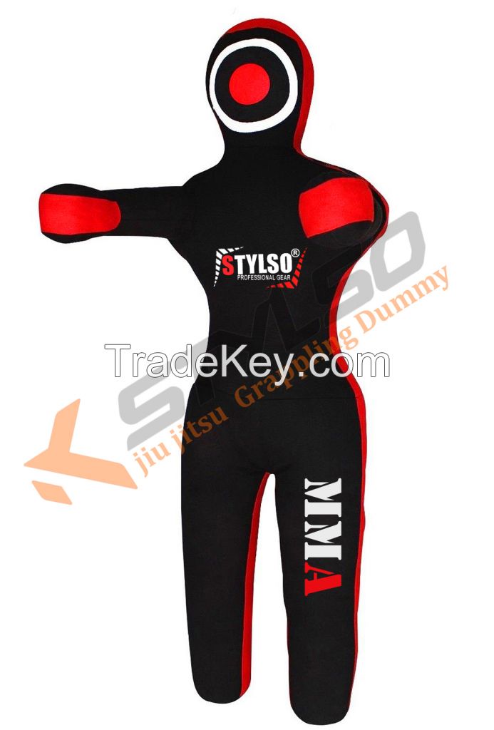 Stylso Grappling Dummy Jiu Jitsu - Standing Position - Black &amp;amp; Red