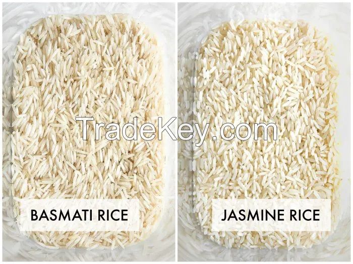 White Long Grain Fragrant Rice Basmati & Jasmine bulk supplier