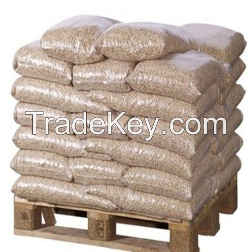 Quality Cheap Wood Pellets in 15kg Bags EN Plus A1 Wood 6mm