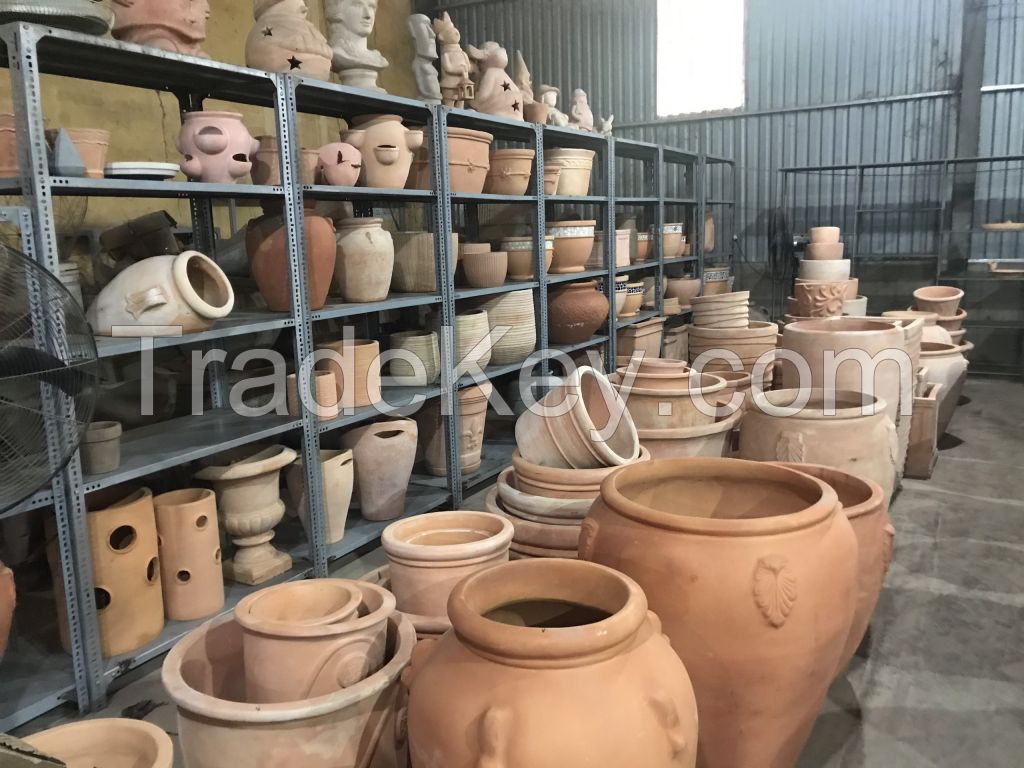 Terracotta Pots Wholesale - Terra Cotta Pot - Outdoor Planters - Garden Planter - Pottery Clay