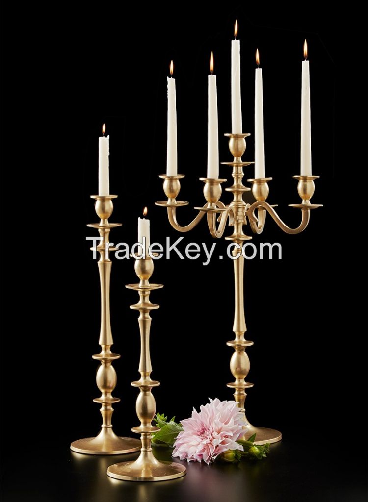 5 Arms Candlesticks Candelabrum Candle Holders