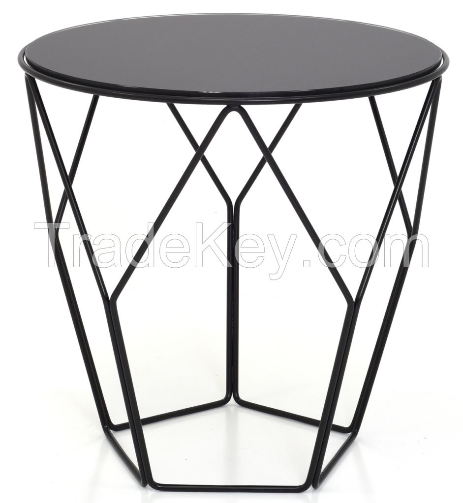 Accent Table with marble top