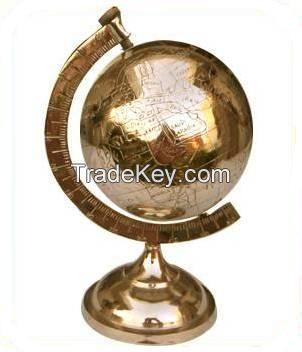 Desktop Brass Globe