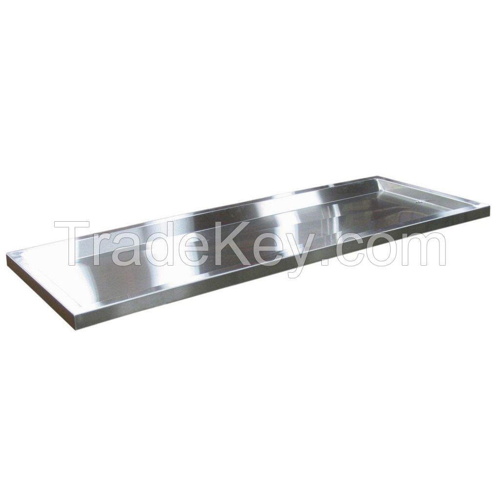 Stainless Steel Body Cadavar Tray