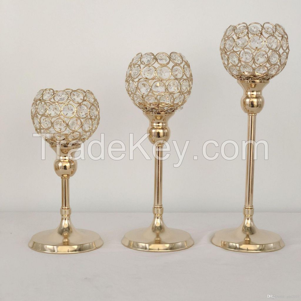 Crystal Candle Holders