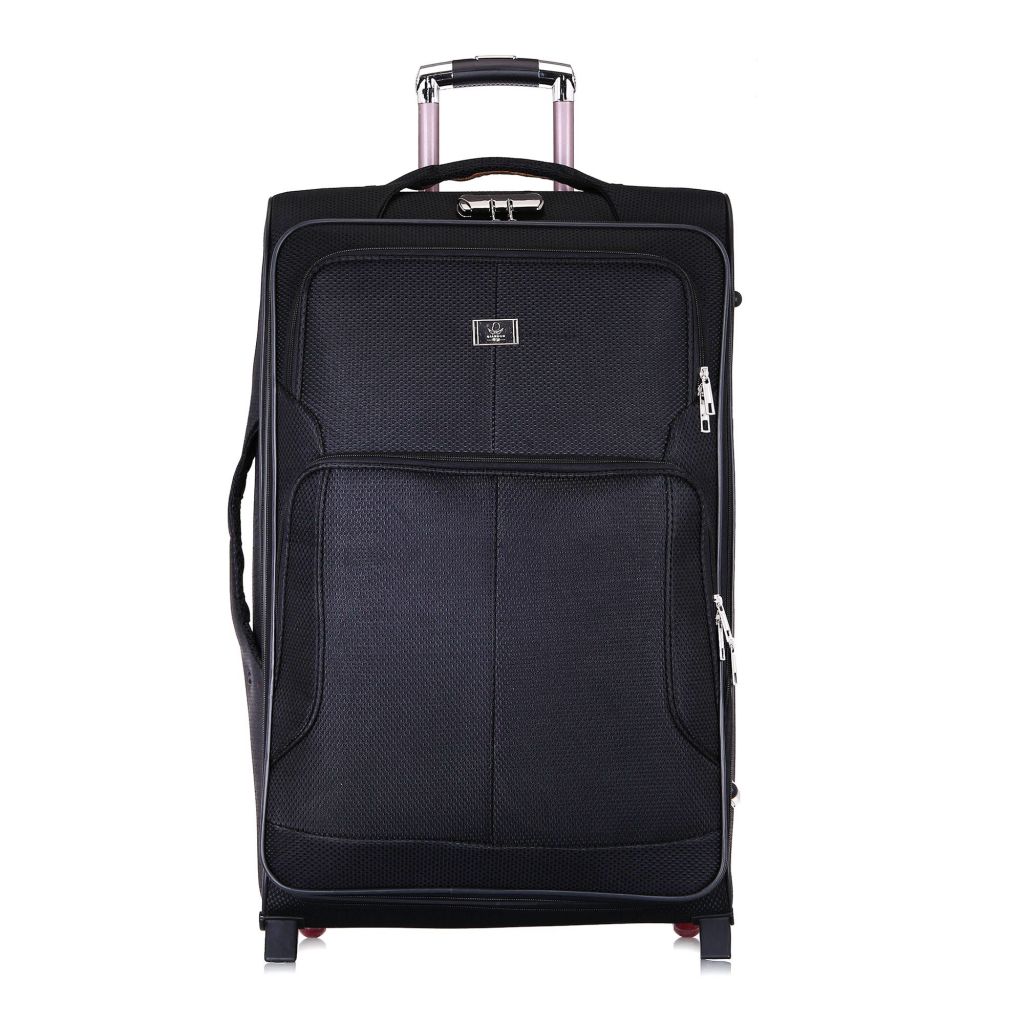 Trolley suitcase nylon fabric luggage 4pcs bric nylon soft lightweight travel trolley luggage bag travel luggage