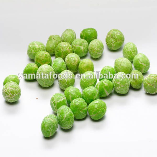 Wasabi coated peanuts cracker snacks