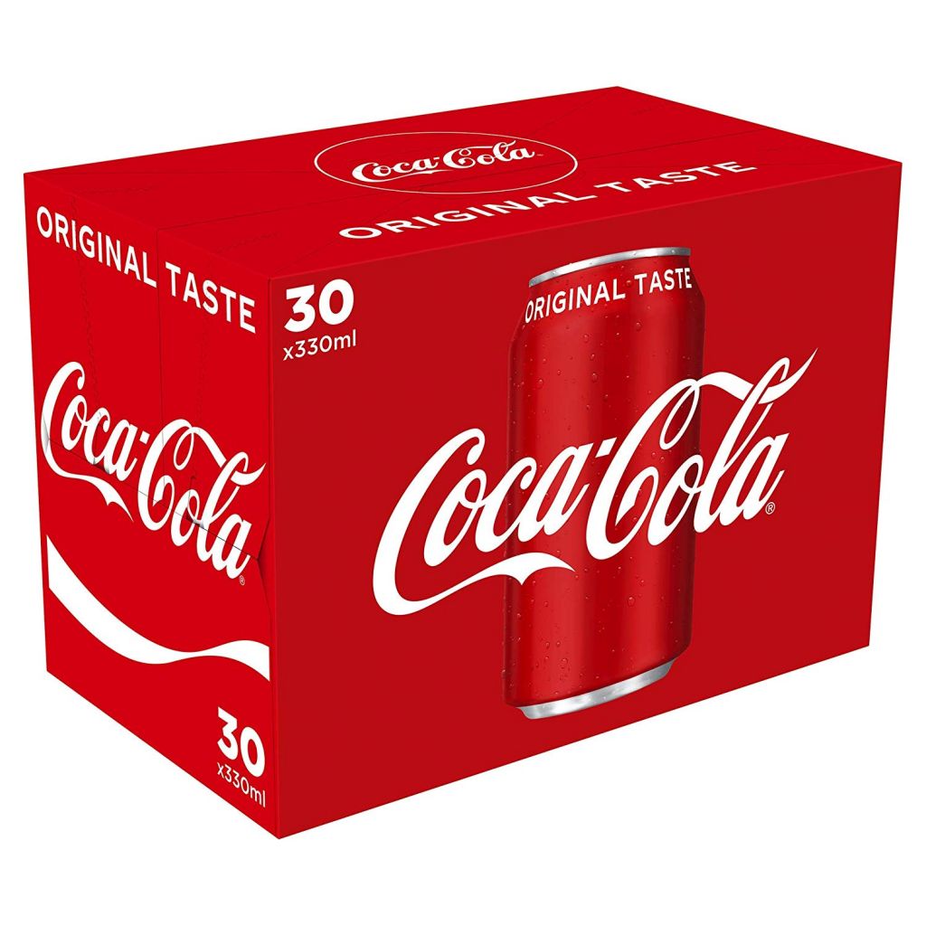 Coca-Cola Original Taste 30 X 330 Ml Cans